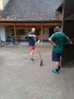 Hasiči Lozice: Brigáda - úklid dvora a chodníků/vedlejší silnice 27.5. 2019