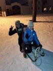 Hasiči Lozice děti: Sáňkování 20.1.2017