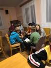 Hasiči Lozice děti: malování obrázků do souteže 10.1.2020