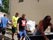 Hasiči Lozice: Brigáda-uklízení pytlů a desinfekce auta 10.7.2020