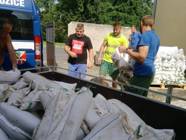 Hasiči Lozice: Brigáda-uklízení pytlů a desinfekce auta 10.7.2020