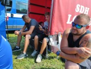 Požární útoky v Bělé (muži, ženy , děti)