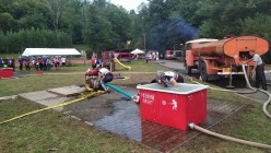 Požární útoky v Bělé (muži, ženy , děti)