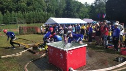 Požární útoky v Bělé (muži, ženy , děti)