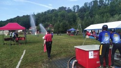 Požární útoky v Bělé (muži, ženy , děti)