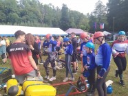 Požární útoky v Bělé (muži, ženy , děti)