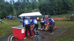 Požární útoky v Bělé (muži, ženy , děti)