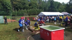 Požární útoky v Bělé (muži, ženy , děti)