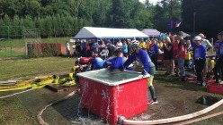 Požární útoky v Bělé (muži, ženy , děti)