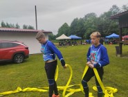 Okresní kolo požárního sportu v Otradově - muži