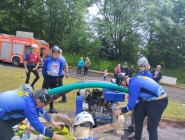 Okresní kolo požárního sportu v Otradově - muži