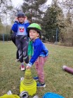Dětská liga okresu Chrudim v požárním útoku Skuteč