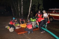 Noční pohárová soutěž v požárním útoku Kladno