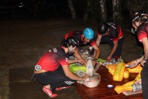 Noční pohárová soutěž v požárním útoku Kladno