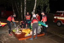 Noční pohárová soutěž v požárním útoku Kladno