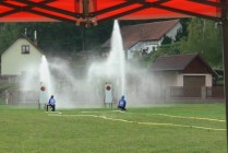 Požární útoky v Bělé (muži, ženy , děti)