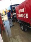 Hasiči Lozice:Brigáda - úklid suchého stromu a mytí auta 6.10.2018