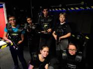 Hasiči Lozice děti: Starší žáci - Laser Game Pardubice 17.11.
