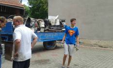 Nakládání železného odpadu 5.7.2016