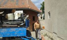Nakládání železného odpadu 5.7.2016