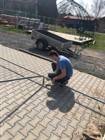HASIČI LOZICE: Brigáda-demontáž Párty stanu Hroubovice 30.3.2019