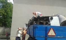 Nakládání železného odpadu 5.7.2016
