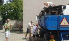 Nakládání železného odpadu 5.7.2016