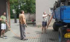 Nakládání železného odpadu 5.7.2016