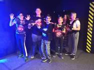 Hasiči Lozice děti: Lasergame Pardubice 17.11.2019