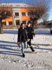 Hasiči Lozice: Rozvoz AG testů a roušek do škol