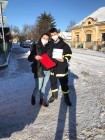 Hasiči Lozice: Rozvoz AG testů a roušek do škol