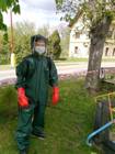Hasiči Lozice: Dezinfikování obecních ploch 26.4.2020