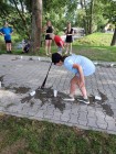 Loučení hasičských dětí před prázdninami