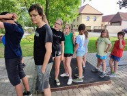 Loučení hasičských dětí před prázdninami