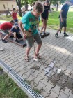 Loučení hasičských dětí před prázdninami