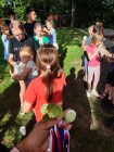 Loučení hasičských dětí před prázdninami