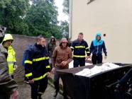 Hasiči Lozice: Druhé povodně 20.6.2020