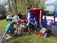 Hasiči : Soutěž v požárním útoku v Jenišovicích 29.4.2017 Muži