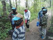 Hasiči Lozice děti: Paintball Proseč 18.6.2017