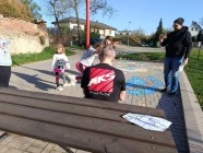 Rozutečení velikonoční zajíčci v Lozicích