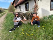 Rozutečení velikonoční zajíčci v Lozicích