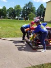 Hasiči Lozice děti: Krouna - požární útoky
