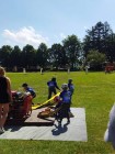 Hasiči Lozice děti: Krouna - požární útoky