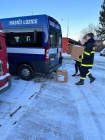 Hasiči Lozice: Rozvoz AG testů a roušek do škol