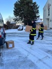 Hasiči Lozice: Rozvoz AG testů a roušek do škol