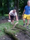 Hasiči Lozice: Likvidace popadaných větví po silných větrech