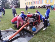 Hasiči Lozice děti: Požární útok v Krouně