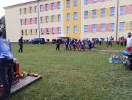 Hasiči Lozice děti: Požární útok v Krouně