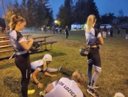 Noční požární útoky v Kladně