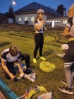 Noční požární útoky v Kladně